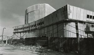 Budowa Teatru Muzycznego.