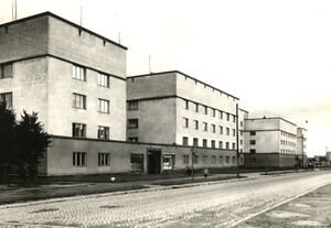 Gdynia Grabówek ul. Morska 108-112 – bloki mieszkalne, tzw. kolonia robotnicza.