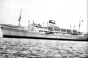 Transatlantyk Chrobry.