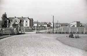 Gdynia-Orłowo, pensjonaty przy ul. Przebendowskich; pensjonat Biały Dwór.