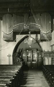 Kościół pw. św. Michała Archanioła – prospekt organowy.