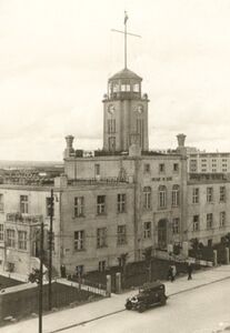 Urząd Morski ul. Centralna (ob. ul. Chrzanowskiego).