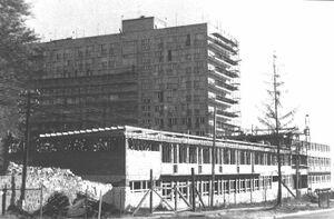 Budowa Zakładu Rehabilitacji i Spółdzielni Za Falochronem.