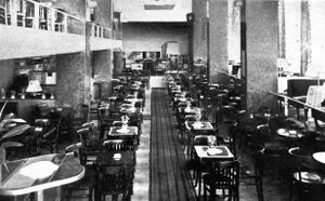 Wnętrze Cafe Bałtyk (Cafe Berlin)