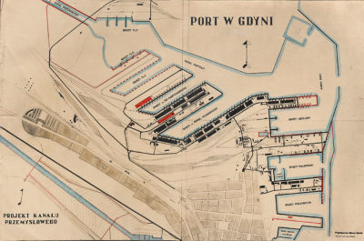 Plan Portu w Gdyni