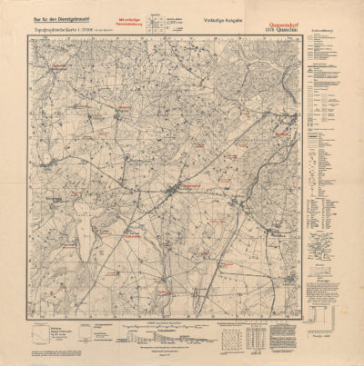 Mapa “Quaschin” – Chwaszczyno