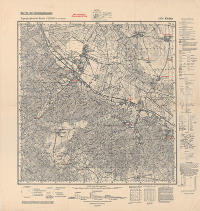 Mapa „Kielau” – Chylonia