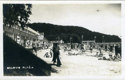 Orłowo. Plaża