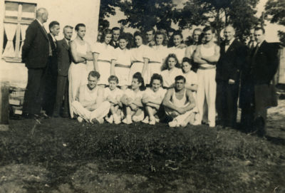 Członkowie Towarzystwa Gimnastycznego „Sokół” w Gdyni Chyloni
