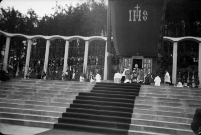 Kongres Eucharystyczny – ołtarz na Placu Grunwaldzkim w Gdyni