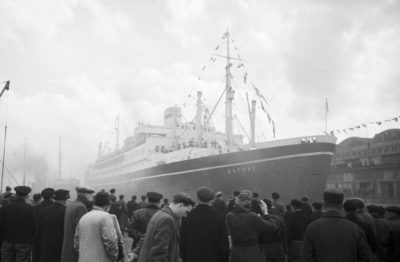 Return of the “Batory” ship to Gdynia.