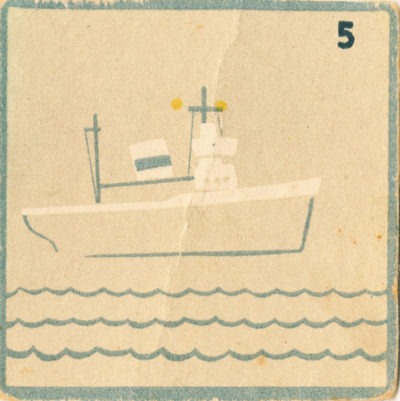 Kafelki do gry planszowej „Darem Pomorza Dookoła Świata” – numery 5-8