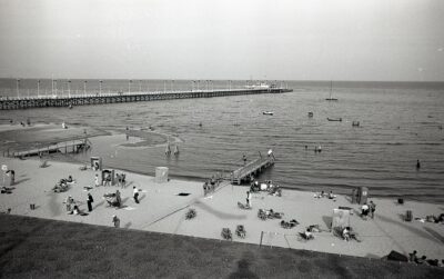 Plaża w Gdyni Orłowie