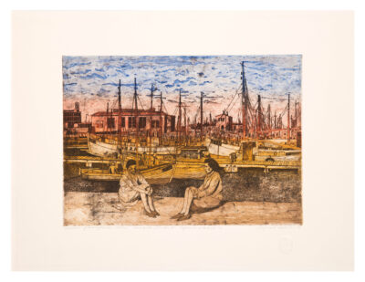 „Gdynia. Port rybacki 1947”