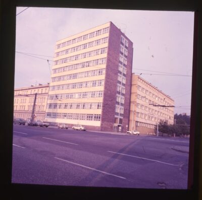 Szpital Miejski w Gdyni – widok od strony Placu Kaszubskiego i ul. Migały (ob. Wójta Jana Radtkego)